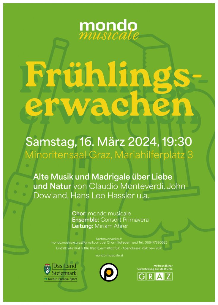 Plakat: Fruehlingserwachen