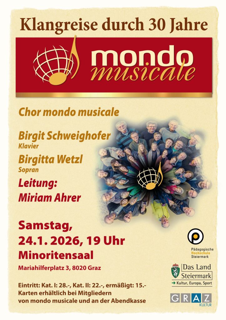 Plakat Jubiläumskonzert